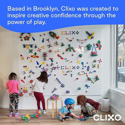 Clixo Mars Rover Pack, Glow STEM Space Magnetic Building Toys (30 Pc, 6+) - size: 30 Piece Pack