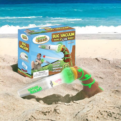 Nature Bound Bug Catcher Toy, Eco-Friendly Bug Vacuum, Catch and Release Indoor/Outdoor Play, Ages 3 to 12, Complete Kit for Kids (Upgraded Style) - style: Upgraded