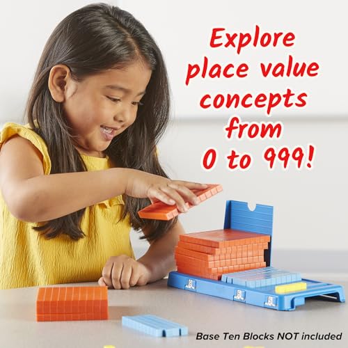 hand2mind Durable Place Value Frame, Math Classroom Supplies - style: FRAME ONLY
