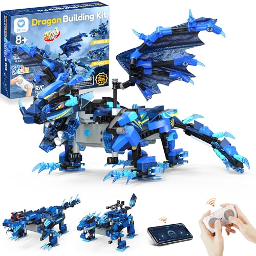Bundle - 2 Items: Sillbird Solar Robot Toys & Robot Building Kit with Remote Control, Christmas Stem Gifts for Kids Boys Ages 8-12, DIY Science Educational Robotic Toys