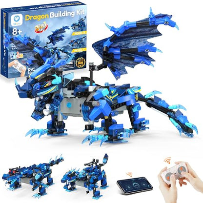 Bundle - 2 Items: Sillbird Solar Robot Toys & Robot Building Kit with Remote Control, Christmas Stem Gifts for Kids Boys Ages 8-12, DIY Science Educational Robotic Toys