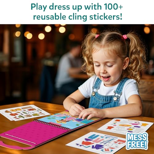 Skillmatics Peelies Dress Up – Reusable Sticker Book, Activity for Toddlers - style: Dress Up