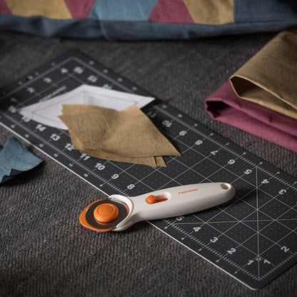 Fiskars 45mm Stick Rotary Cutter for Fabric, Arts and Crafts & Sewing - color: Premium Stick