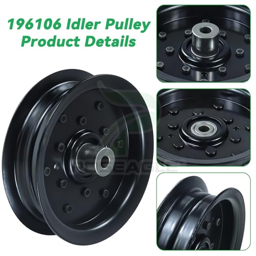 532196106 Idler Pulley with 532196104 Pulley 532177968 Pulley - size: 1x196106+1x196104+1x177968