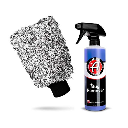 Adam's Polishes Car Bug Remover Combo - Powerful Bug Remover For Car Detailing | All Purpose Spray Removes Bug & Tar From Plastic, Rubber, Metal, Chrome, Glass, RV, Boat, Motorcycle - size: 8 Fl Oz (Pack of 2)