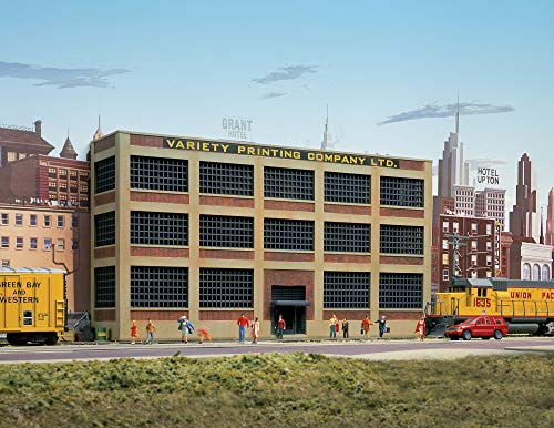 Walthers Cornerstone Variety Printing Background Building 933-3161 HO Scale Model Railroad - Structure Kit