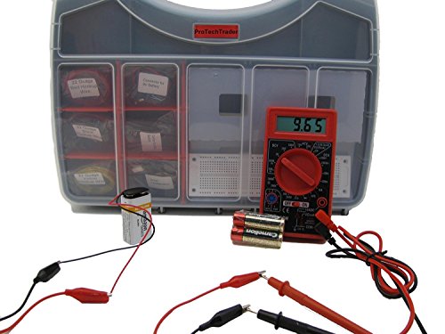 Make: Electronics 2nd Edition Deluxe Pack 1 Electronic Component Kit - style: Deluxe Pack 1