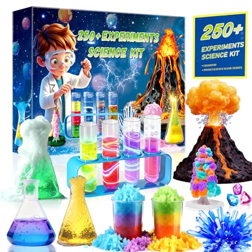 250+ Experiments Science Kits for Kids, STEM Activities Educational Science - style: Science Kit for 8-15