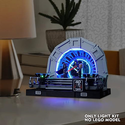 VONADO Light Kit Compatible with Lego Emperor's Throne Room Diorama 75352, DIY Lighting for Lego Sets, Birthday Gift - style: Light Compatible with Lego Emperor Throne Room