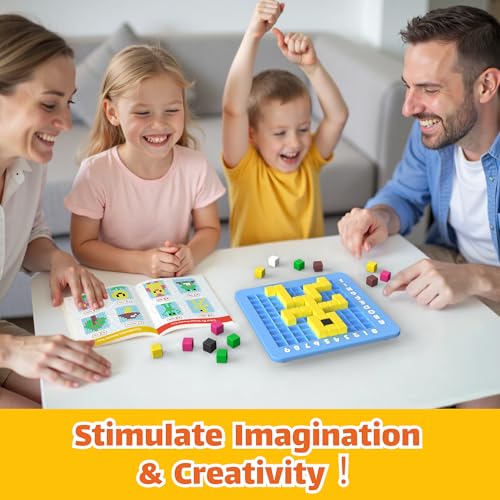 STEM Toys Pixel Art Kit for Kids - Arts and Crafts Gift for Boys & Girls 5+