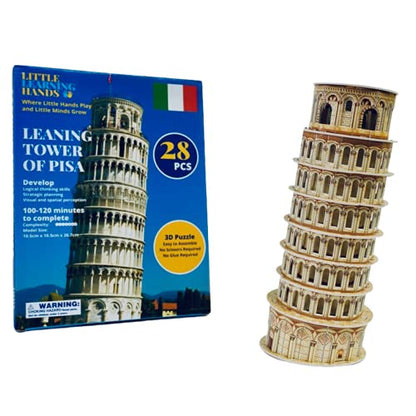 3D Puzzle | 4 Puzzles Pack | Save on Most Famous European Architecture Buildings Model Kits | Best Gift for Kids, Teens and Adults