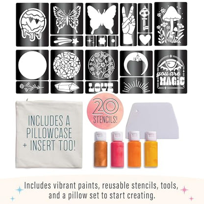 Bright Stripes Wish*Craft Print Making Studio All-in-One Kit, Ages 6+ - style: Print Studio