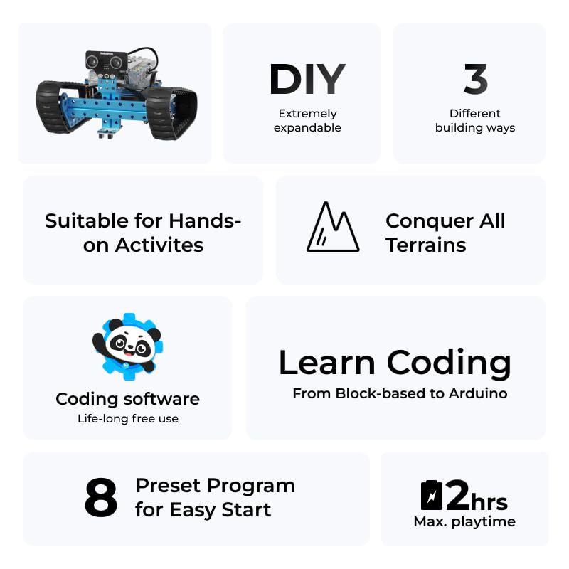 Makeblock mBot Ranger 3 in 1 Coding Robot Building Kit for Kids Ages 10+