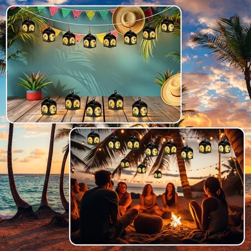 Simgoing 12 Sets Tropical Palm Tree Crafts DlY Tissue Paper Craft Kits - style: Tropical Palm Tree