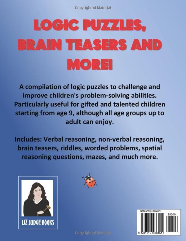 The Big Logic Puzzle Extravaganza for Gifted & Talented Children: Ages 9 and up