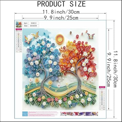 Diamond Art Kits for Adults,Tree of Life Diamond Painting Kits 12 x 12 inch - color: SH6012