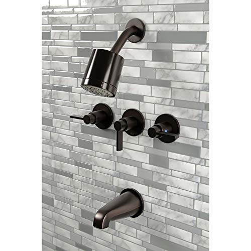 Kingston KBX8135NDL Tub and Shower Faucet, Oil Rubbed Bronze - color: Oil Rubbed Bronze