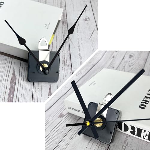 Quartz Clock Movement Replacement, Wall Clocks Mechanism Battery Operated Repair Parts Shaft Length 23mm - size: Shaft Length 29/32inch