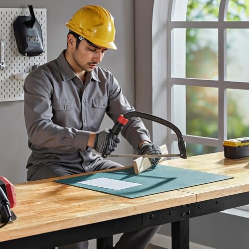 SPECRAFT Adjustable Black Heavy-Duty Workbench - color: Black, size: Standard/44"x20"