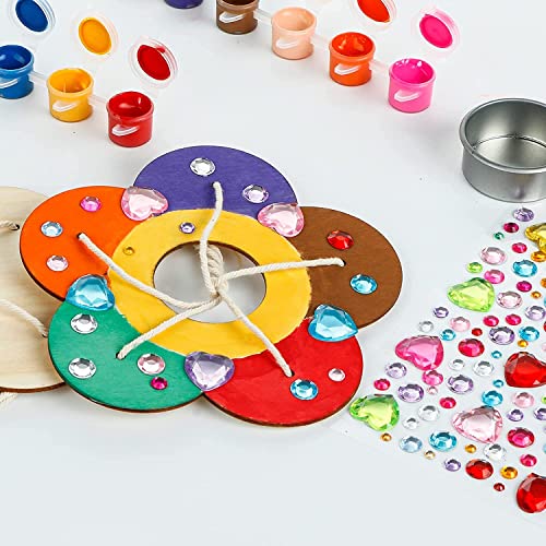 DIY Wooden Bird Feeders Craft Kits, Arts & Craft Outdoor Toys for Kids 4-12