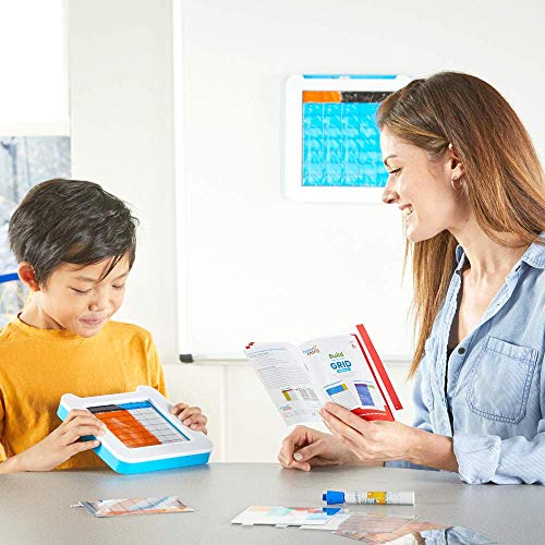 hand2mind Build-A-Grid, Dry Erase Multiplication, 3rd Grade Math, Multiplication Manipulatives, Fraction Manipulatives, Multiplication Game, Montessori Math, Homeschool Supplies (Set of 4) - style: Small group