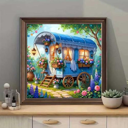 Diamond Art Kits for Adults,Round Drill Diamond Painting Kits 14 x 14 Inch - color: SH191