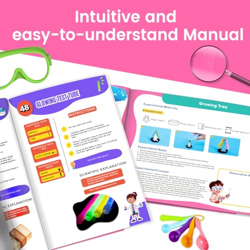 Girls Science Kit for Kids 250+Science Experiments Stem Toy Learning - style: Ultimate Science Kit