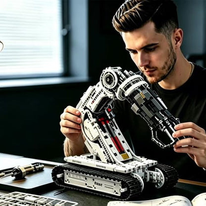 Remote Control Technic Robotic Arm Building Set,Coding for Boys 8-12