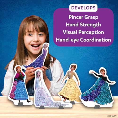 Skillmatics Poke-in Art – Disney Frozen, Wood Craft Kit, Gift for Kids - style: 6. Disney Frozen