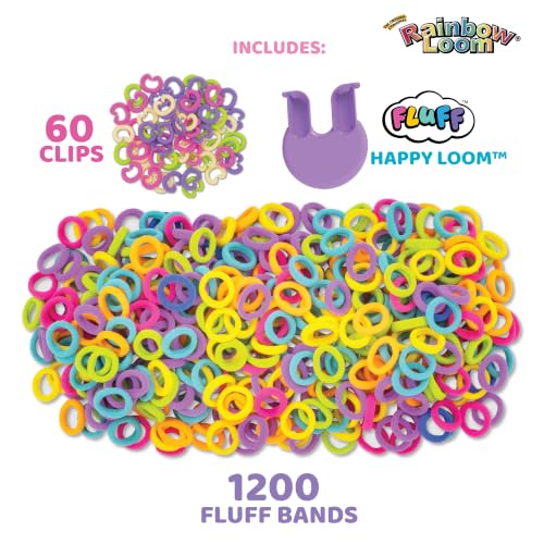Rainbow Loom Fluff Refill Kit, Fluff Band Craft Kit, DIY Craft Age 7+ - style: Puff Pop Refill