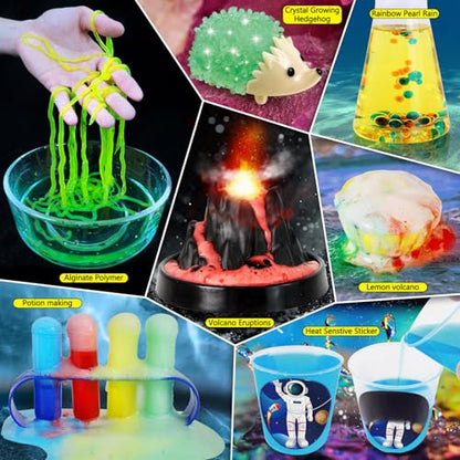 PATIFEED 310 Experiments Science Kit for Kids Chemistry Set S.T.E.M Toys - style: 310 Experiments kit