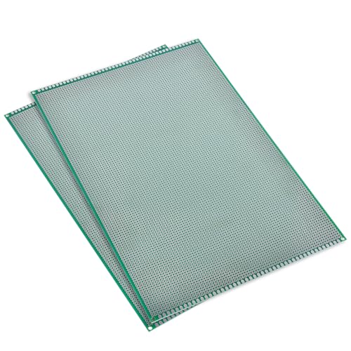 2 Pcs PCB Board, 15x20cm, Tinned Through Holes, Solder-able - size: 150*200mm