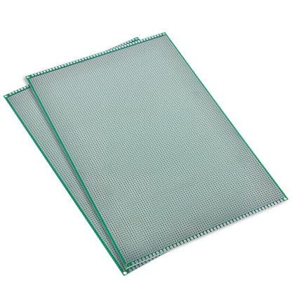 2 Pcs PCB Board, 15x20cm, Tinned Through Holes, Solder-able - size: 150*200mm