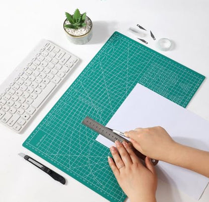 Craft Knife Precision Hobby Knife Kit with 2 Exacto Knife and 20 PCS Exacto Blades for DIY Art Work Cutting, Hobby, Scrapbooking, Stencil (Green) - color: Green