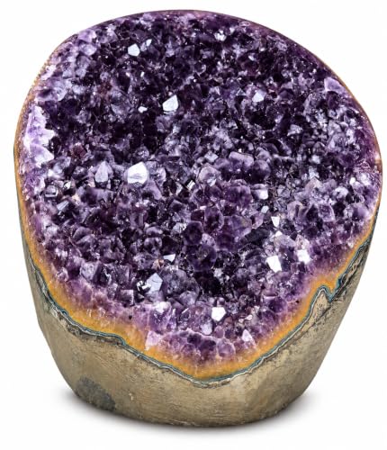 Premium Natural Amethyst Crystals Geode Unique Specimens 7 to 8 lbs - size: Unique Specimens 7 to 8 lbs