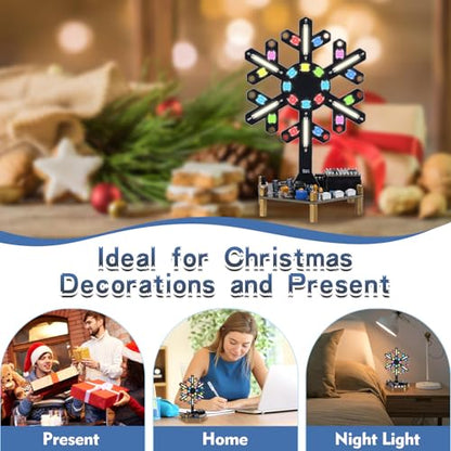 Voice Control Spectrum Light Soldering Kit, PEMENOL DIY LED Light Electronic Kit, Music Reactive & Static Modes, Interactive STEM Electronics Project for School Class Learning Home Decor