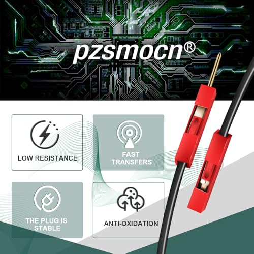 40 Sets / 120 Pcs for Dupont 2.54mm 1-Pin Male-Female Connector Kit - size: 1-Pin Female to Male, style: Red with Cable