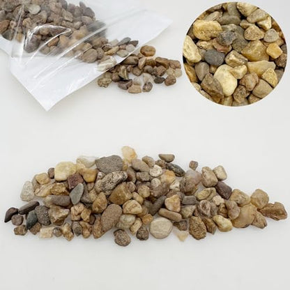 Miniature Rock Basing Kit Miniature Rock Landscape Rocks DIY Terrain Model Kit Basing Kit for Terrain Scenery Landscape Model Railroad Sand Table Material, Mixed Color and Grey - color: Mixed Color and Grey