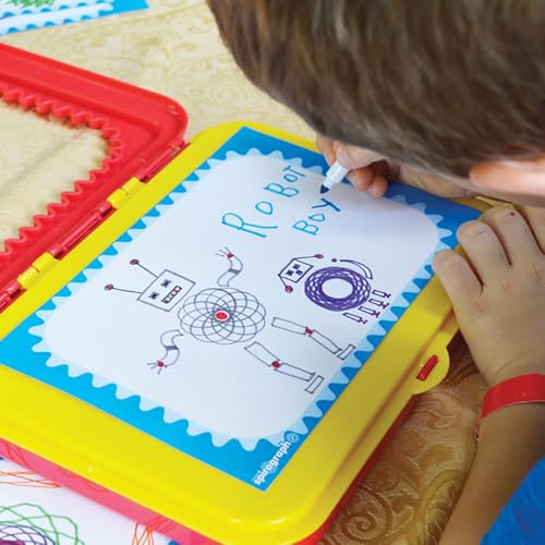 Spirograph Jr. — Jumbo Sized Gears Classic Retro Toy For Spiral Drawing Art Design Toy Kit for Smaller Hands — For Kids Ages 3 and Up - style: Original