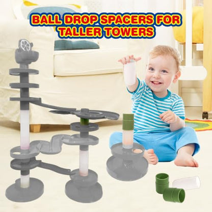 Ball Drop Spacers - Ball Drop Marble Run Set 9 Piece Expansion Pack - style: Kit Spacers
