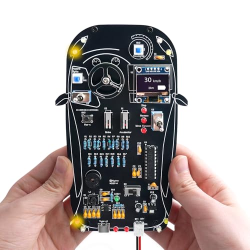 MIOYOOW Car Driving Simulator Soldering Practice Kit for Students and Teens