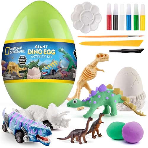 National Geographic Giant Dinosaur Egg Arts and Crafts Activity Kit - style: Dino Activity Kit