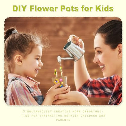 Garden Paper Pot Craft Kit, 40 sets Seed Starter, Spring Summer Kids DIY
