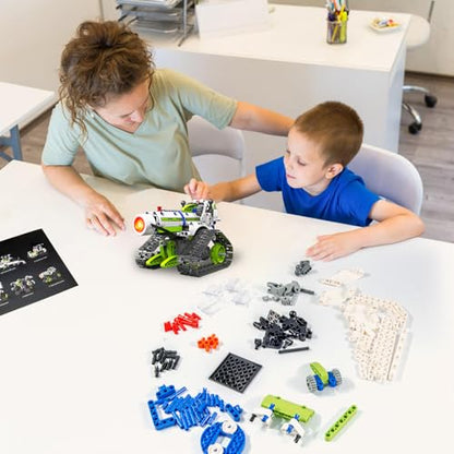 STEM Robot Building Kit Toys,2026 New 5 In1 STEM Toys Robotics Set for Kids - color: K96158