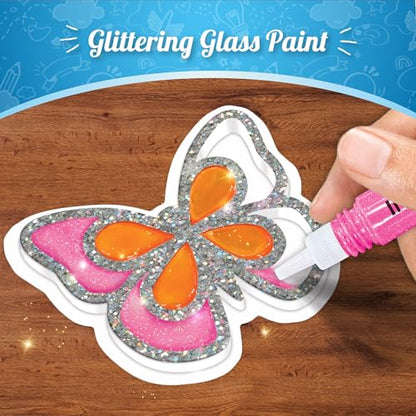 Imagimake DIY Jelly Stickers - Flowers & Butterflies, 10 Stickers, Art Kit - style: Flowers & Butterflies