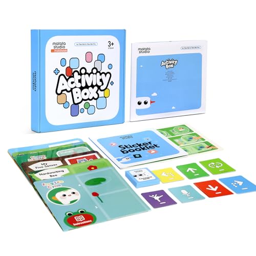 Activity Box for TaleBot Pro, STEM Games for Kids Ages 3-5