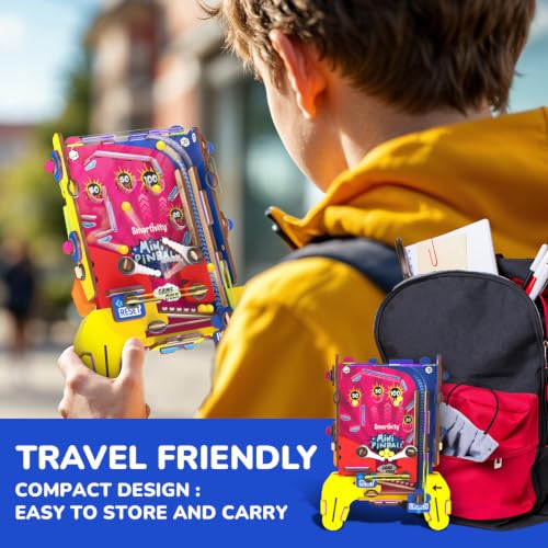 Smartivity Mini Pinball Machine DIY STEM Toy for Kids 6-12 Years - style: Mini Pinball