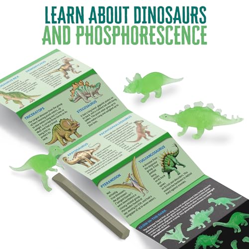 Thames & Kosmos I Dig It! Glow-in-the-Dark Dinosaur Egg Excavation Gift Set | 24 Excavation Kits w/Dino Figures | Party Favors, Stocking Stuffers, Easter Baskets | Collect 8 Unique Glowing Dinos