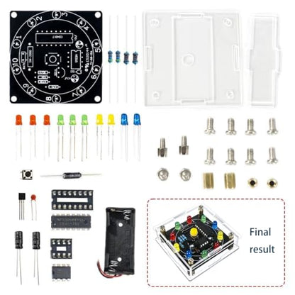 Gikfun 2PCS DIY Lucky Spin Wheel - Soldering Practice Kit