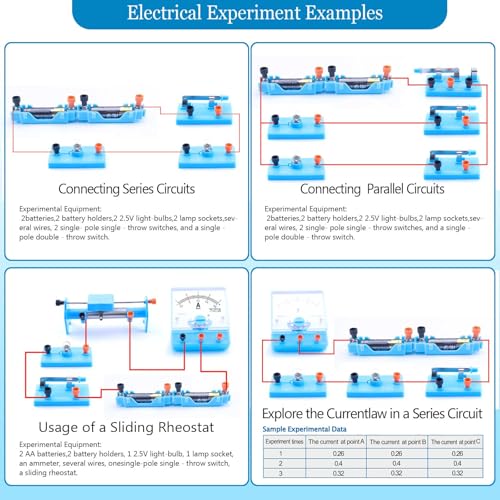 Physics Electricity & Magnetism Experiment Kit STEM Physics Lab Supplies
